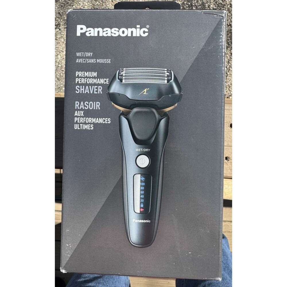 Panasonic - Arc5 Wet/Dry Electric Shaver - Matte Black 1